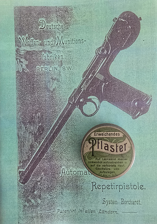 XXC93 Borchardt Pistol (Original) Case Accessory.Ref.#c93B